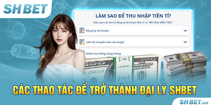 Các thao tác để trở thành đại lý SHBET Các thao tác để trở thành đại lý SHBET