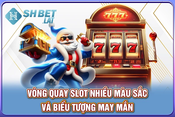 Vòng quay slot nhiều màu sắc và biểu tượng may mắn Vòng quay slot nhiều màu sắc và biểu tượng may mắn